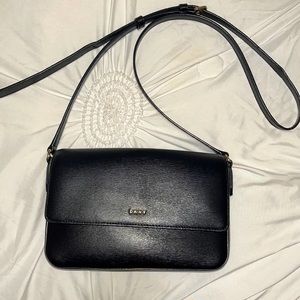 Black DKNY crossbody bag